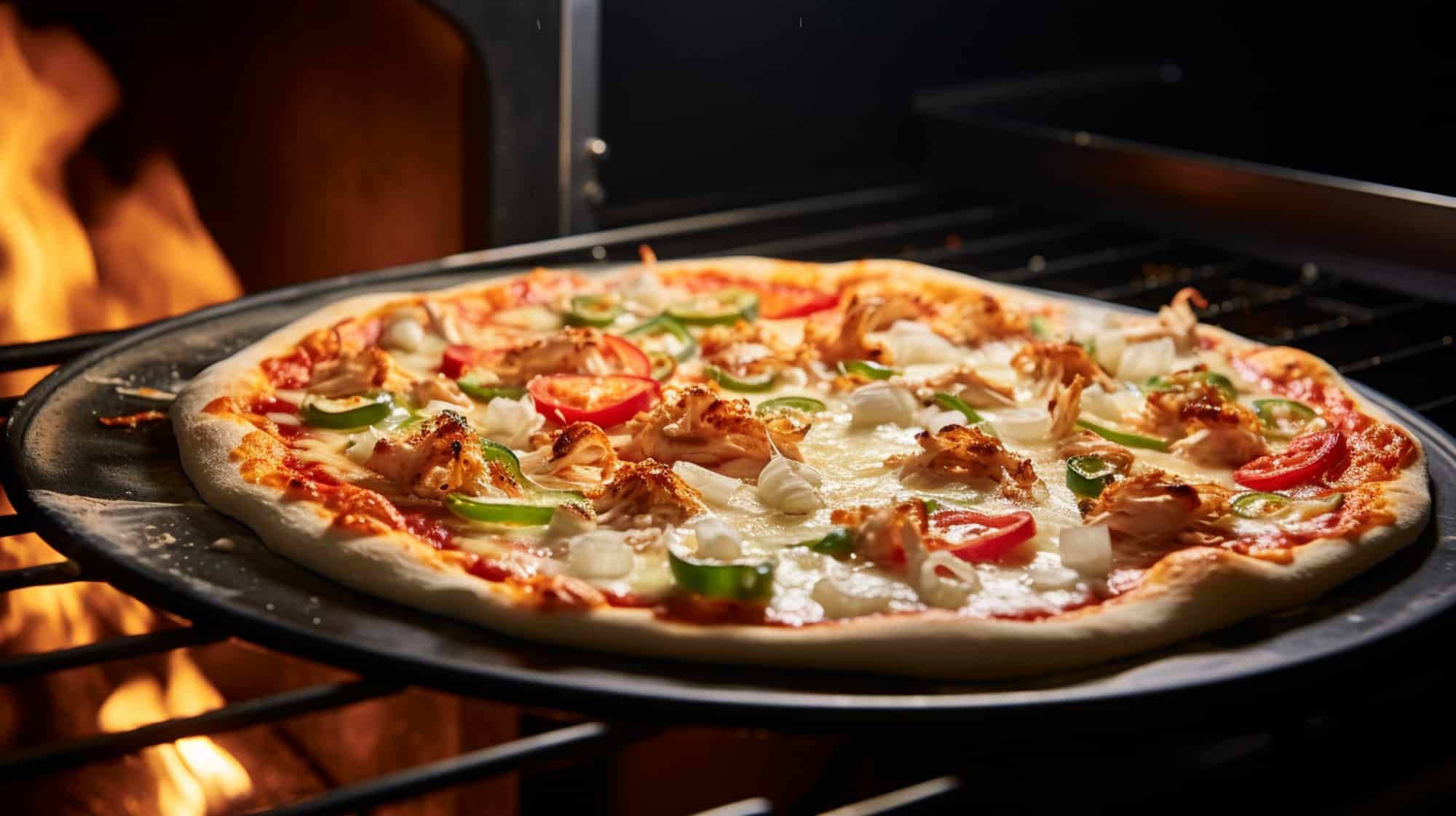 Holly’s Homemade Stuffed Crust Pulled Chicken Pizza: A Protein-Packed Delight