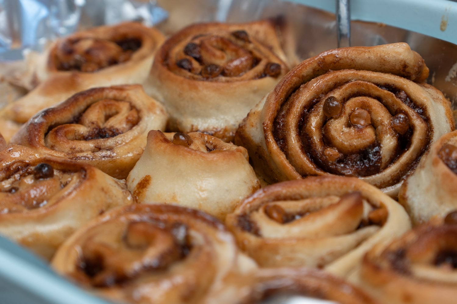 Reduced-Calorie Cinnamon Scrolls